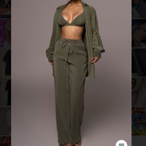 JLUXLABEL olive set